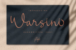 A Guide to Warsini: A Contemporary Elegant Script
