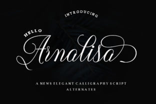Arnalisa: A Luxurious Cursive Font for Chic Design
