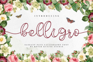 Belligro: The Script Font That Infuses Design with Personality and Purpose