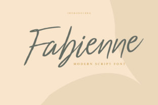 Fabienne: A Script Font with Organic Strength