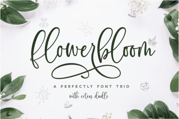 Flowerbloom: A Script Font that Captures Nature's Playful Spirit