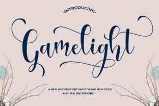 Gamelight: A Bold, Creative Script for Modern Digital Expression