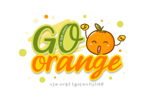 Go Orange: A Bold, Playful Script for Your Creative Projects
