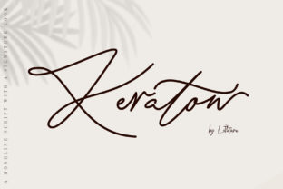 Keraton: The Signature Monoline Script