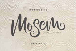 Mosem: A Calligraphic Marvel for Modern Design