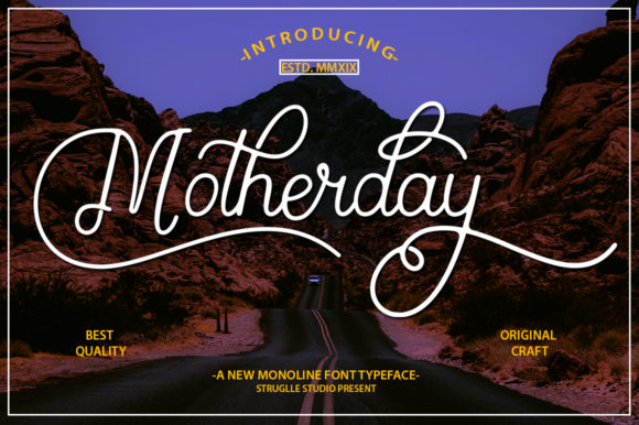 Motherday Script: An Authentic Voice for Digital Design