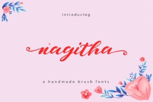 Nagitha: The Handmade Brush Script That Brings Text to Life