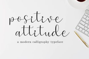 Positive Attitude: The Font That Celebrates Playful Creativity