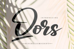 Qors: A Distinct Calligraphic Script for Elevated Design