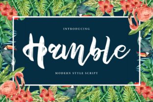 The Authentic Charm of Hamble Font