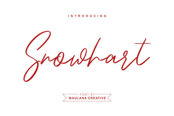 The Elegance of Snowhart: A Modern Script Font for Transformative Design
