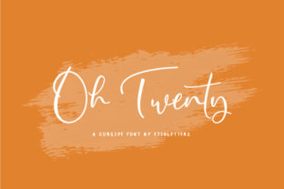 The Oh Twenty Script: A Distinctly Light and Charming Font