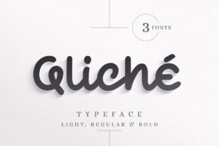 Understanding Qliché: The Standout Monoline Script Typeface