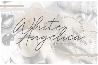 White Angelica: The Handwritten Signature for Your Projects