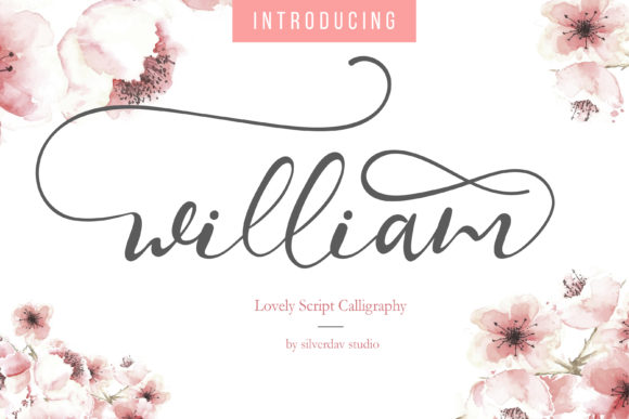 William: The Elegant Calligraphy Script for Modern Creatives